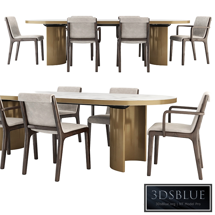 Janet Chair and Blevio Table