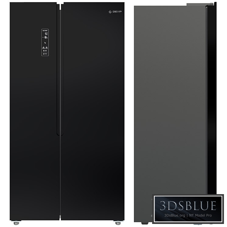 Refrigerator multi-door Side by Side DEXP SBS455AHA