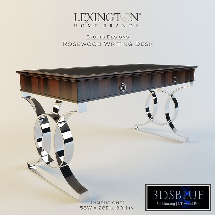 Lexington Rosewood Writing Desk