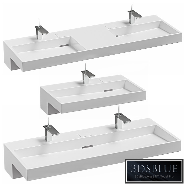 Jacob delafon terrace wall-hung washbasin