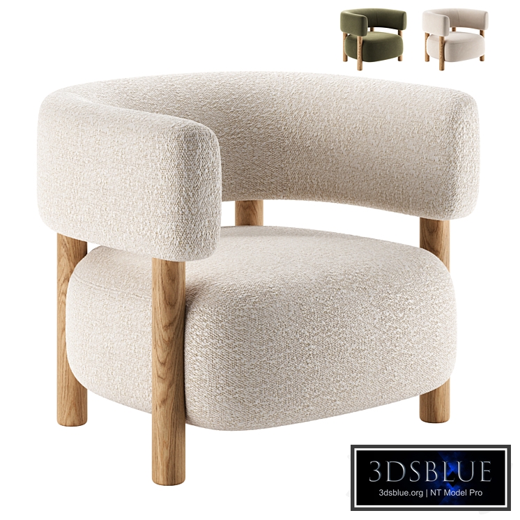 N-S03 | Armchair by Karimoku Case Study