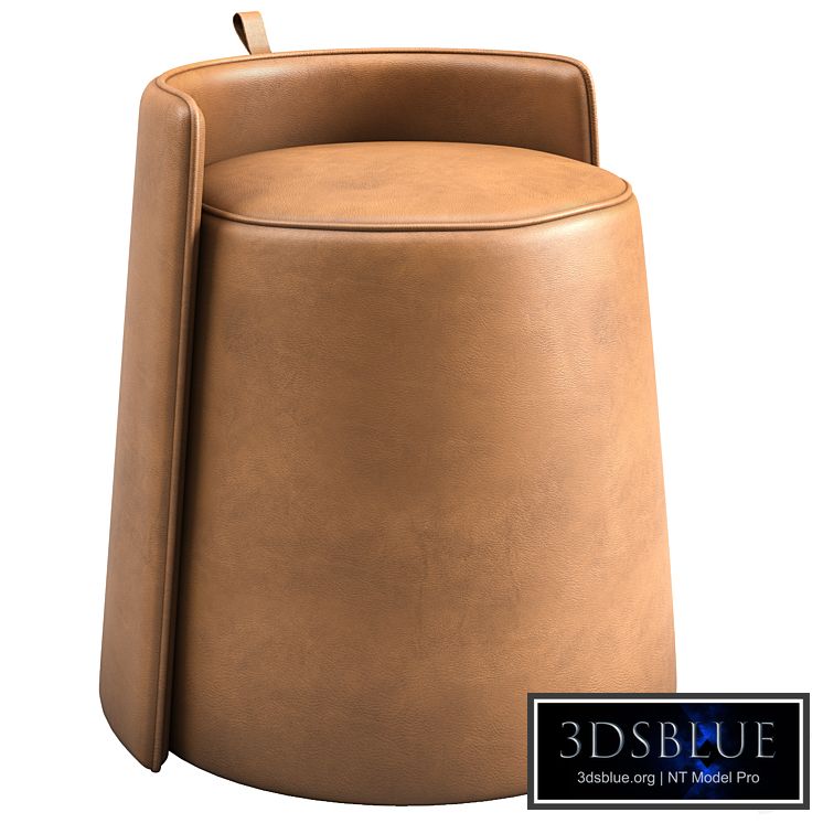 Nordic Parsons Chair Vanity Bonded Leather Armless Vanity Chair