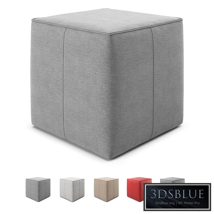 Italian pouf Uchi by Bontempi Casa