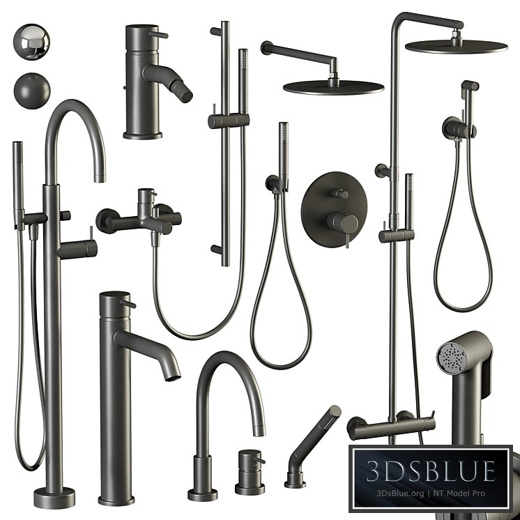Cisal Nuovo Less shower and faucet set