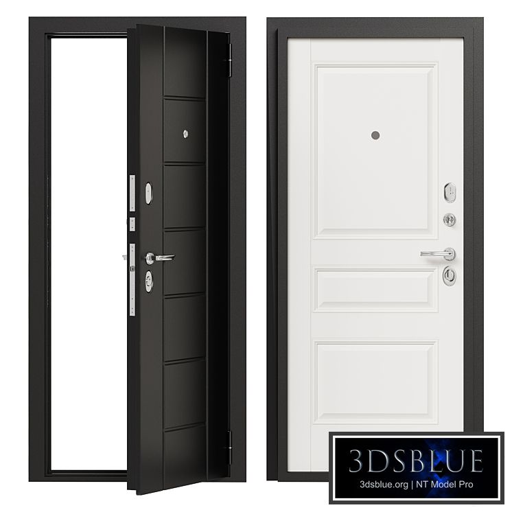 Entrance metal door Bravo 19