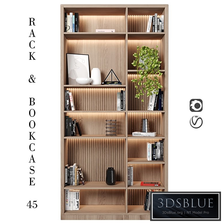 Rack and Bookcase