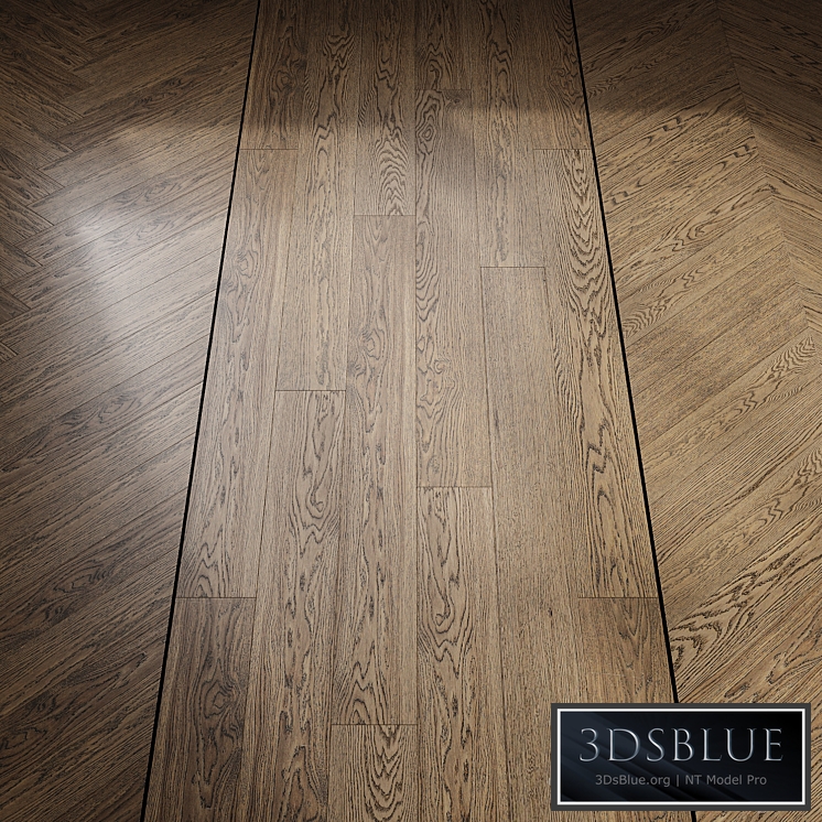 Cane oak parquet