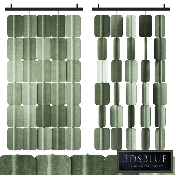 Patch PA H006 x5 Hanging Acoustic Divider by True Design / Acoustic Divider