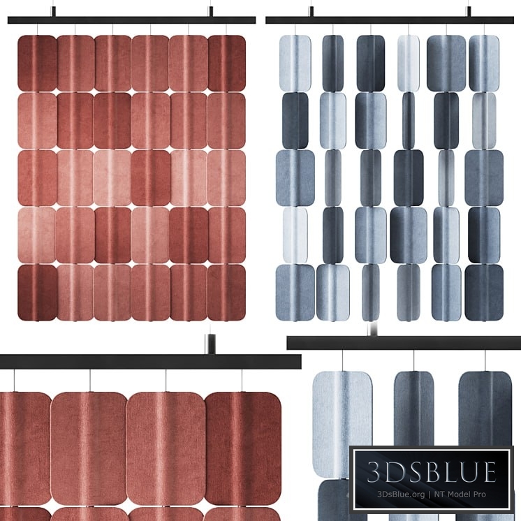 Patch PA H006 x6 Hanging Acoustic Divider by True Design / Acoustic Divider