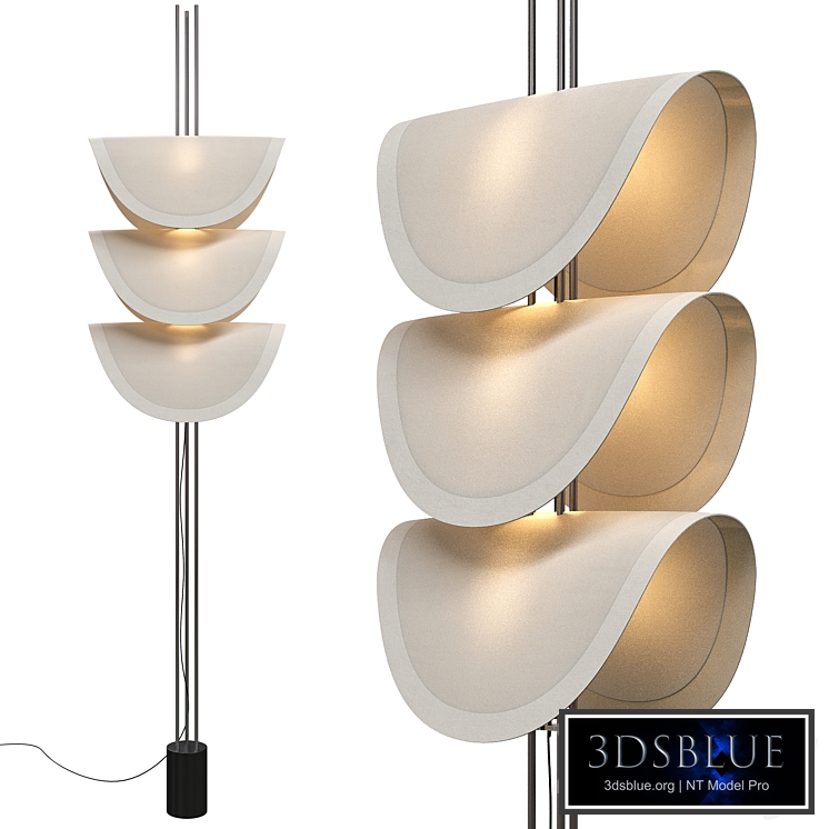 Floor lamp Nilufar Delta Robinson Ferreux