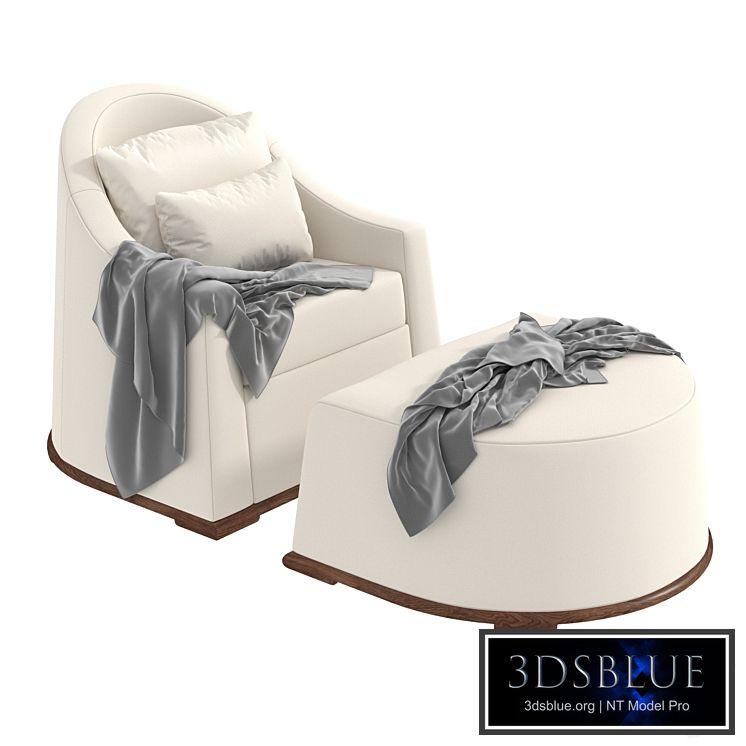 Dmitriy co Milano Lounge Chair Pouf