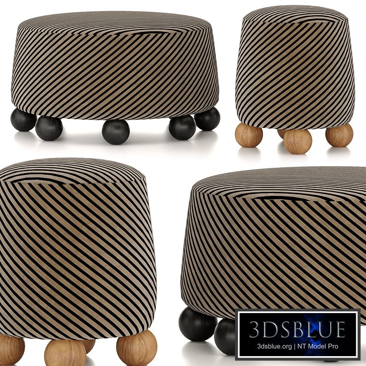 Morro Pouf By Kelly Wearstler