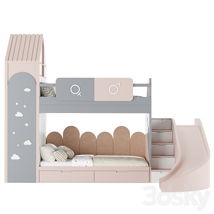 Kids Room Bed 05