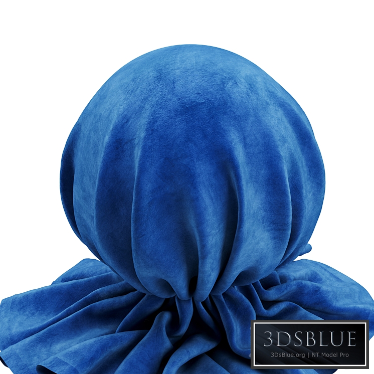 Blue Velvet Material