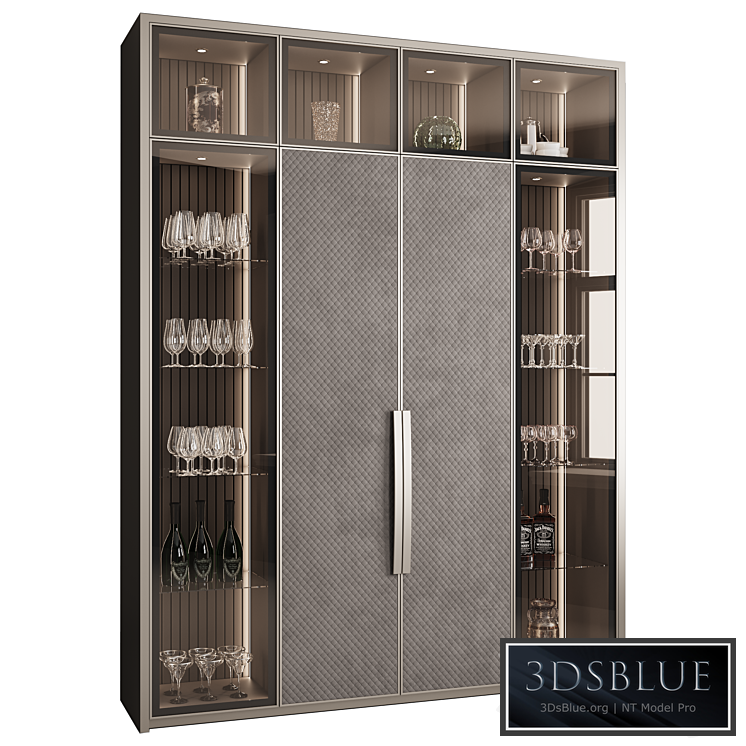 Сupboard with dishes My Design №37