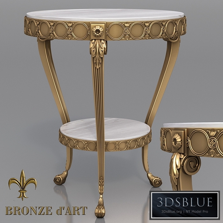 Table Feuillage 1117 of Bronze d&#39;Art