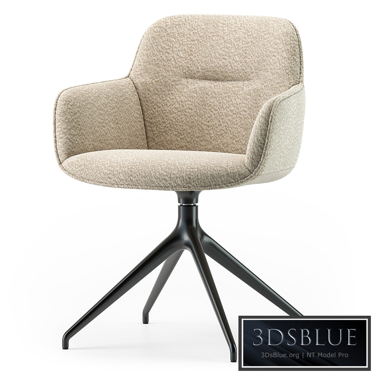 Calligaris Cocoon metal base armchair