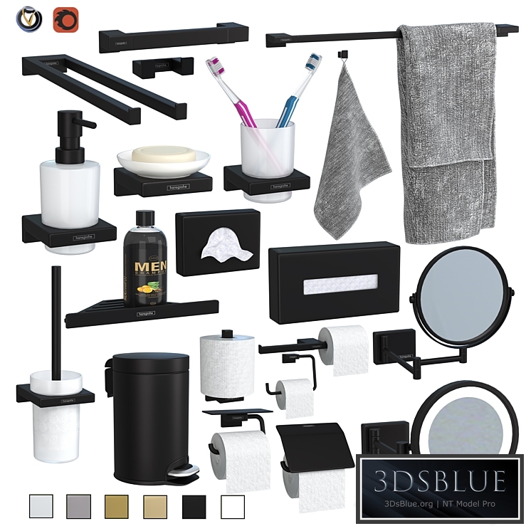 Hansgrohe AddStoris Accessory Set (20 pcs)