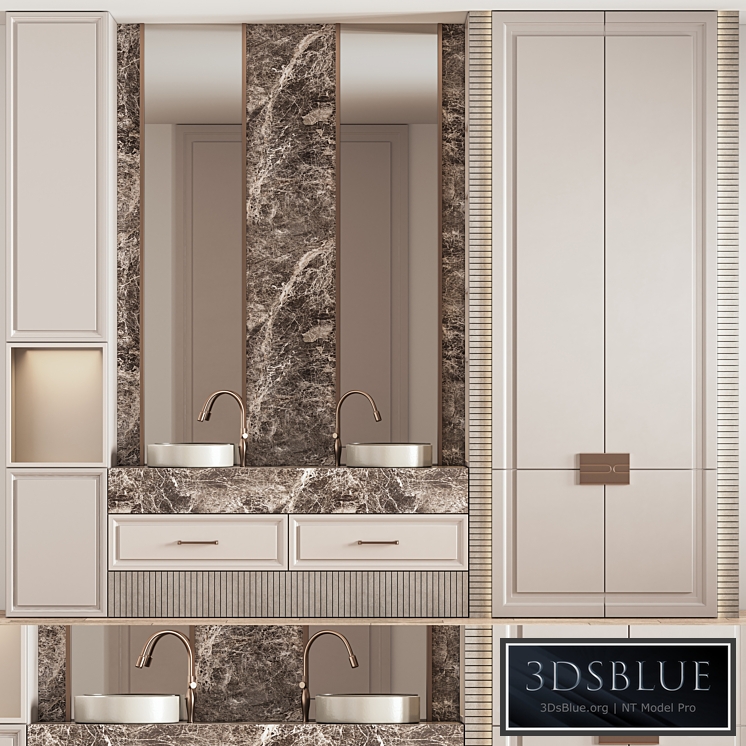 Bathroom Furniture Set 07