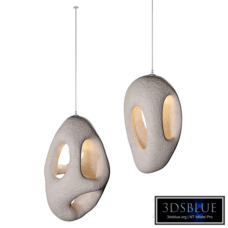 Vakkerlight Hand-Built White Pendant Lamp