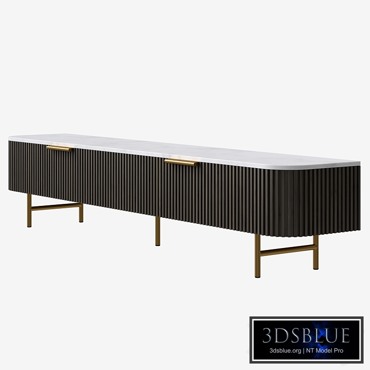 ARHAUS Finnley Low Media Console