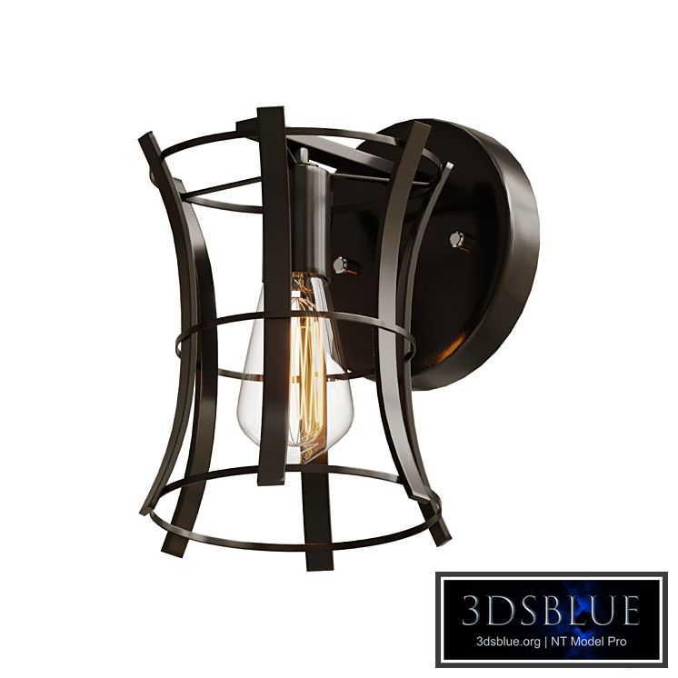 Wall lamp loft medieval torch wall