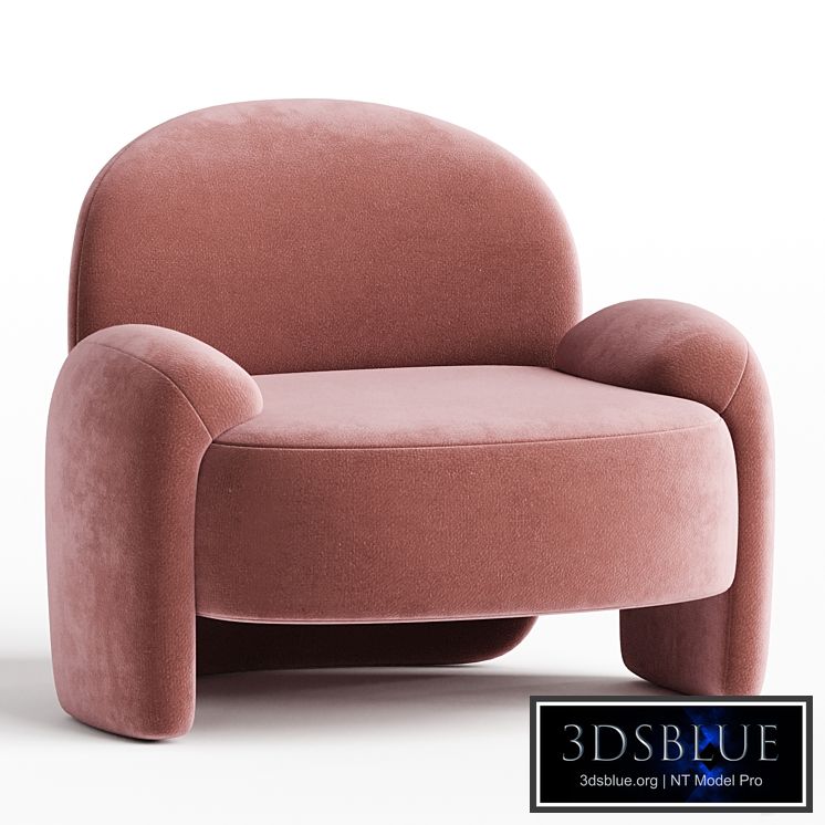 Paolo Castelli AMA Upholstered cotton armchair