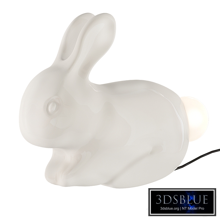 Bunny Lamp via Alex and Alexa