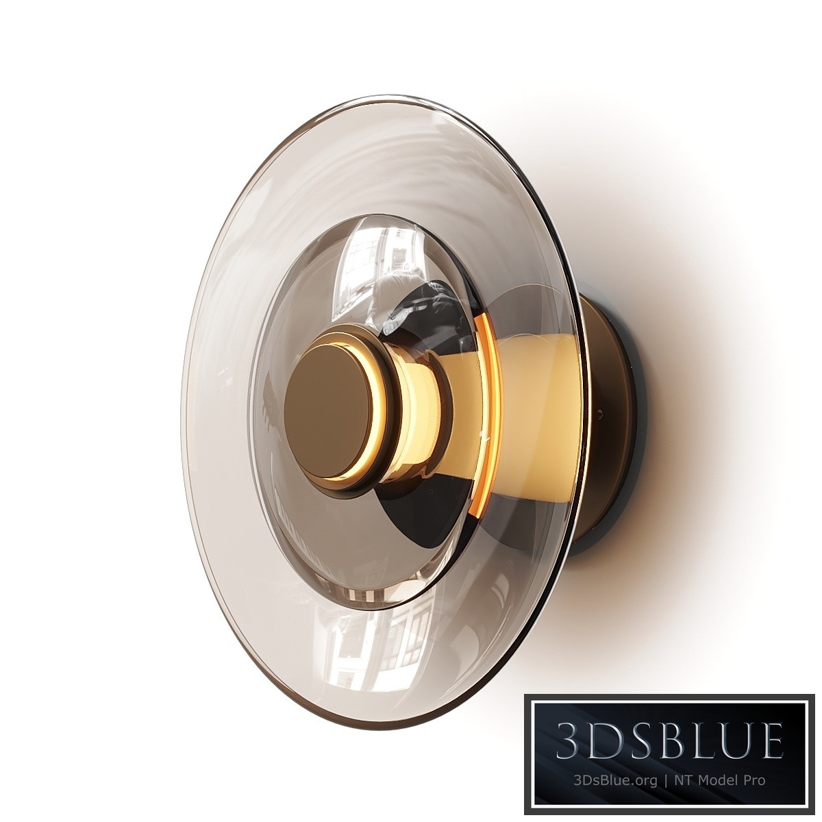 Gabriel Scott Luna a Disc Wall Lamps