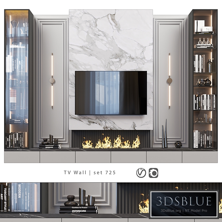 TV Wall | set 725