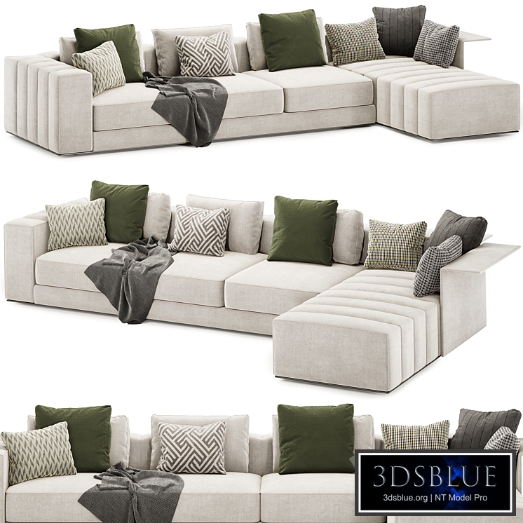 freeman corner sofa by Minotti