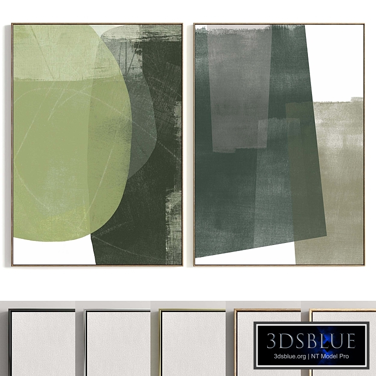 Plaster Two Photo Frame T-338