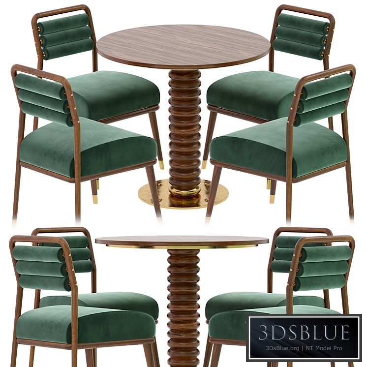 Dining table and chair by MEZZO