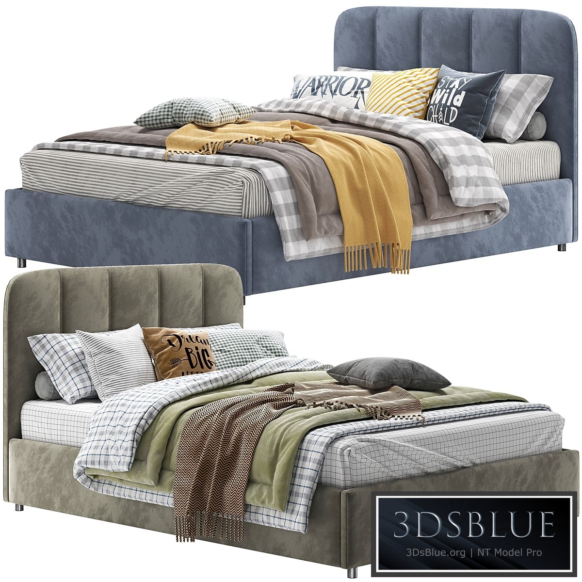Nuance Upholstered Platform Bed