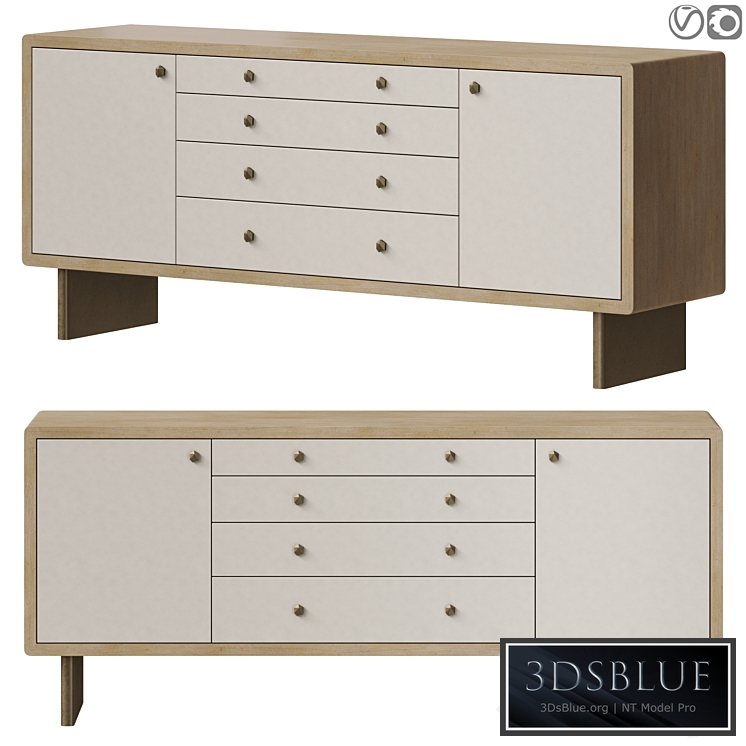 Baker Waterfall Credenza