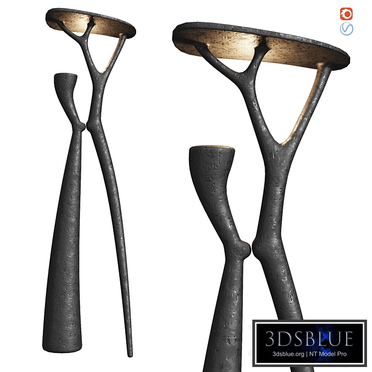 Floor Lamp Abstract Loft Concept