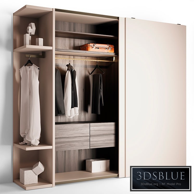 Sliding wardrobe Pianca Nastro