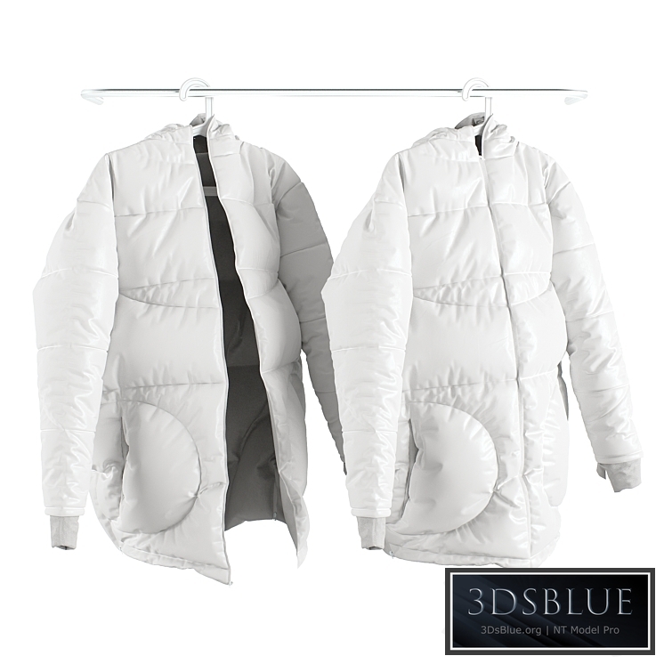 Winter jacket SONDR on a hanger