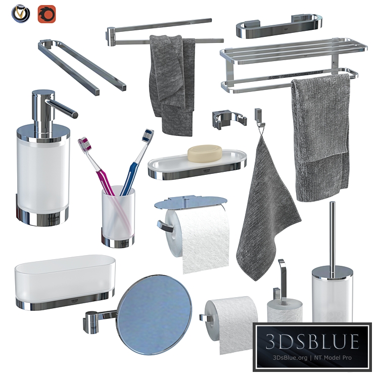 GROHE Selection Accessory Set (15 pcs)