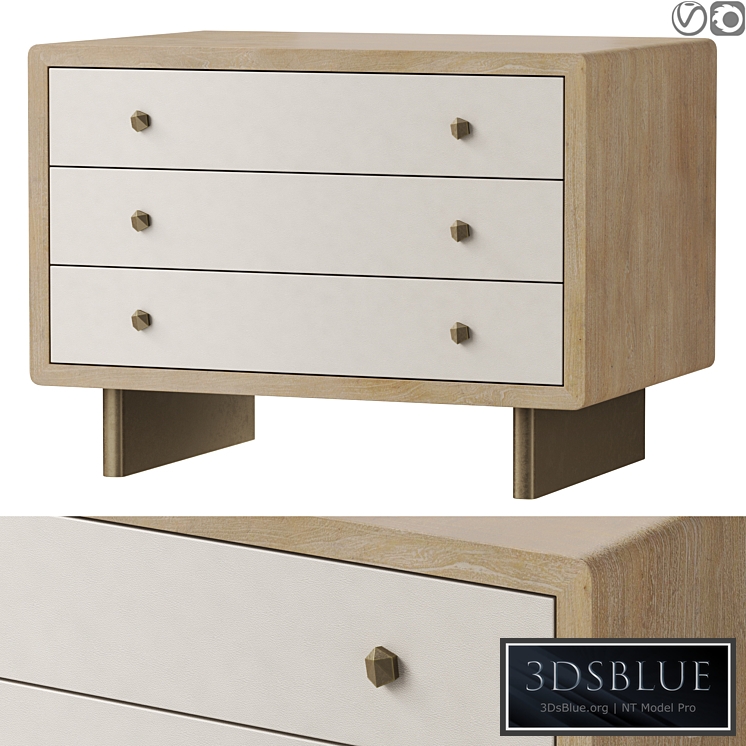 Baker Radius Nightstand