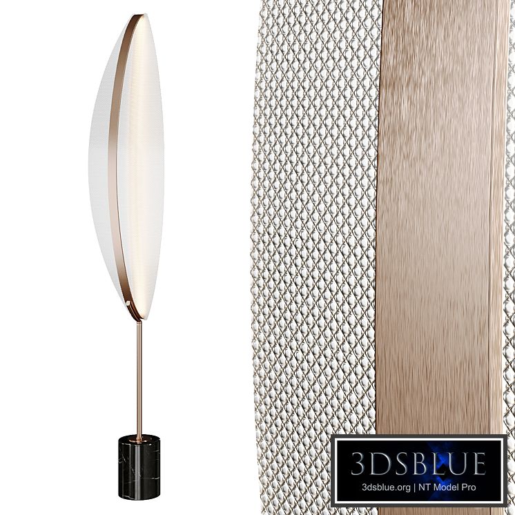 Caspian floor lamp by Lampatron