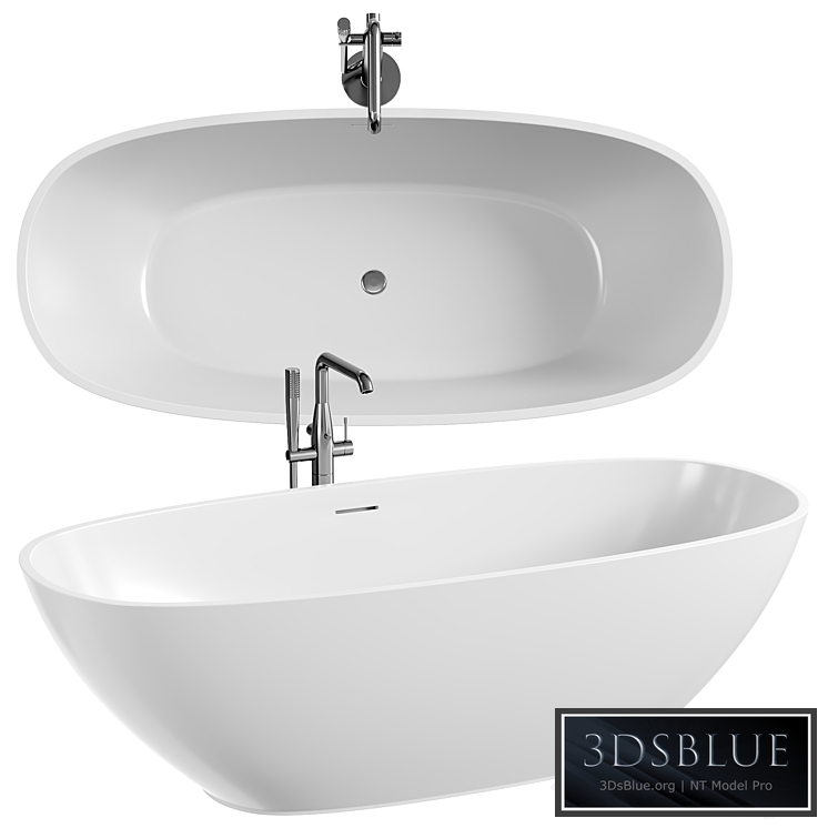 Aqua de Marco Angelo artificial stone bathtub