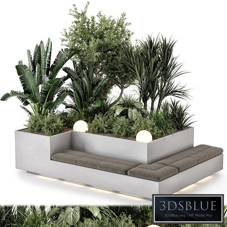 Backyard and Landscape Set Bush and Tree - Set 1180