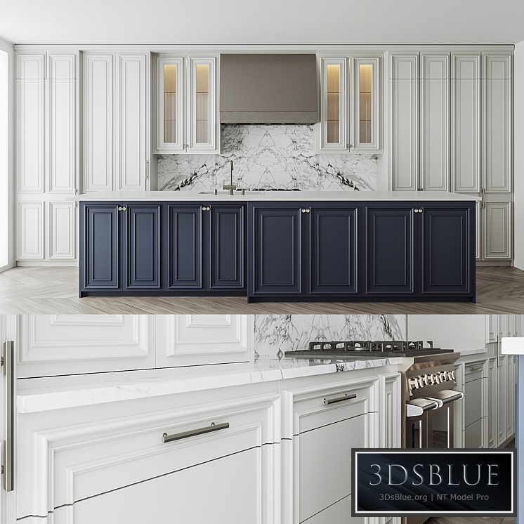 Neo classical kitchen