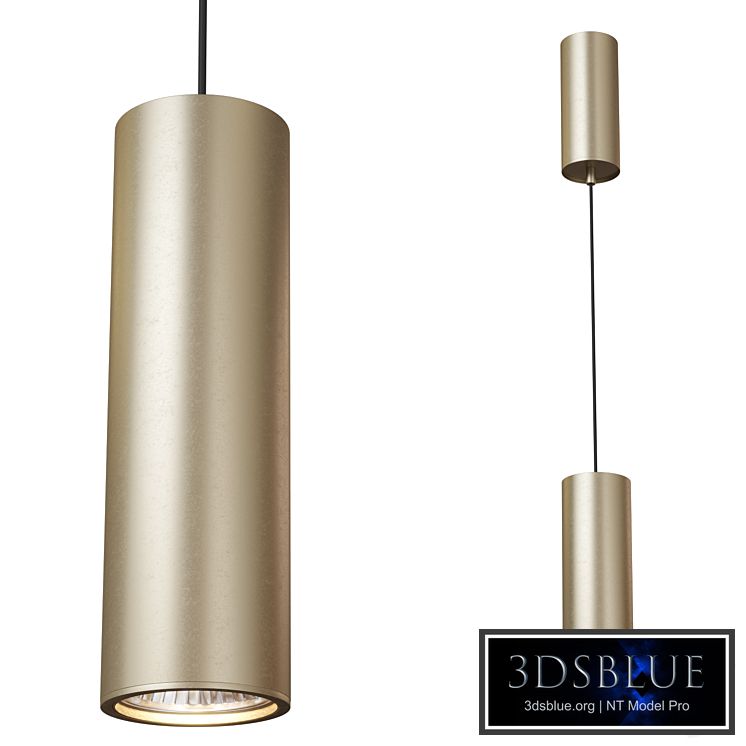 Pendant lamp Odeon Light Hightech Vincere 3828/1C