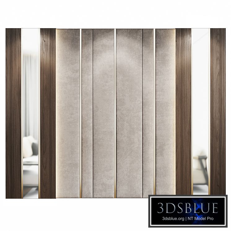 Decorative wall panel and headboard 4