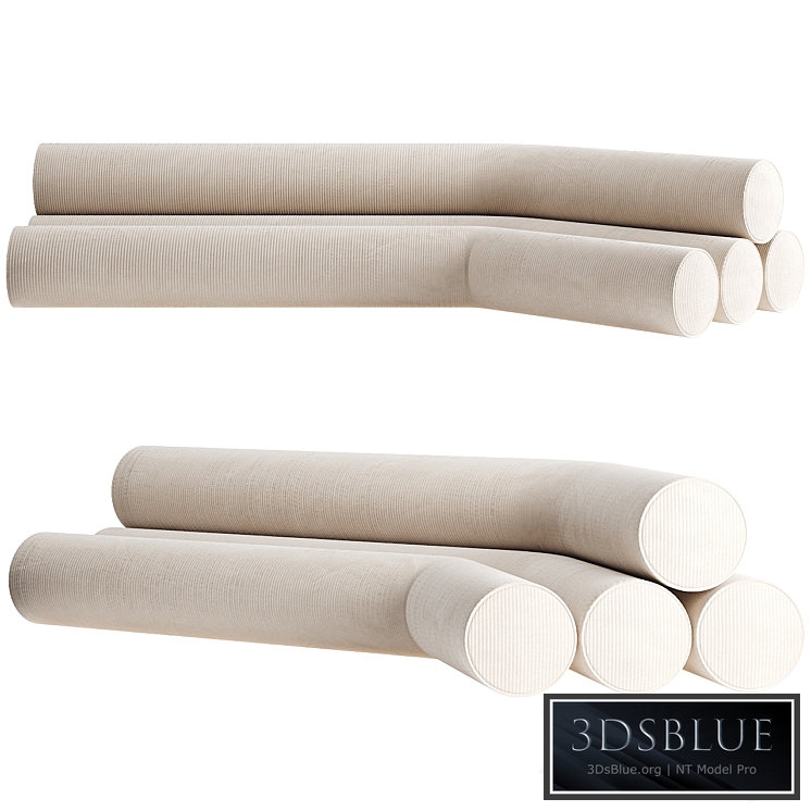 Rose Sofa by Joris Poggioli