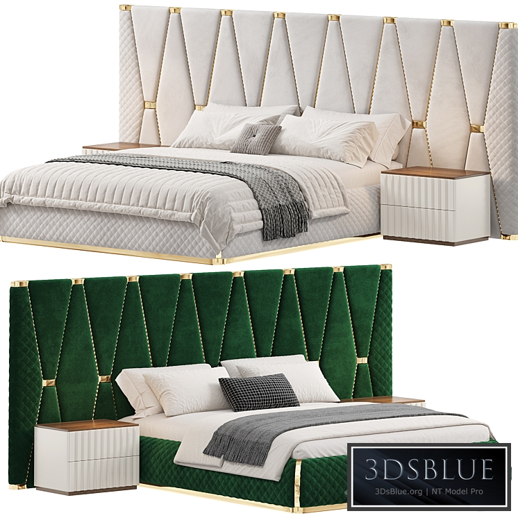 Bed Morocco two by Elve luxory