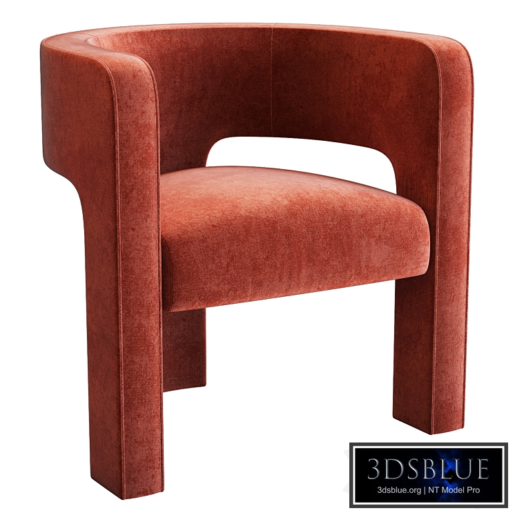 Crate&Barrel Sculpt Armchair