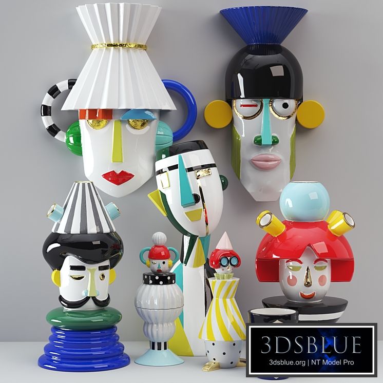 Funny Doll Vases